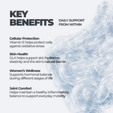 Borage Oil + Vitamin E DY Life, 30 Softgels, 30 Servings
